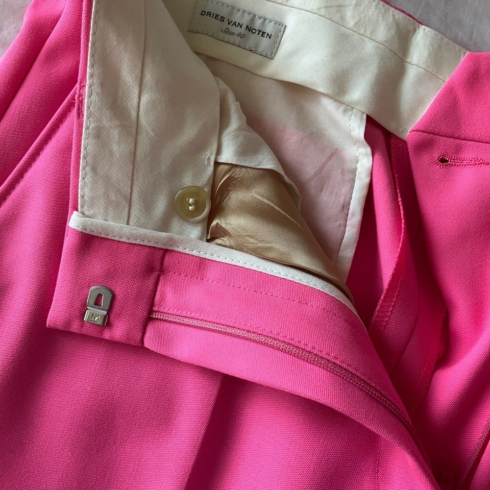 DRIES VAN NOTEN Pants In Pink - Picture 5 of 7